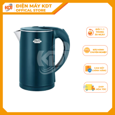 Ấm đun siêu tốc Ladomax 2 Lít HA-816 ( Xanh lá/Hồng/Xanh)