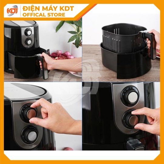 Nồi chiên không dầu Kangaroo KG55AF1 5.2 lít