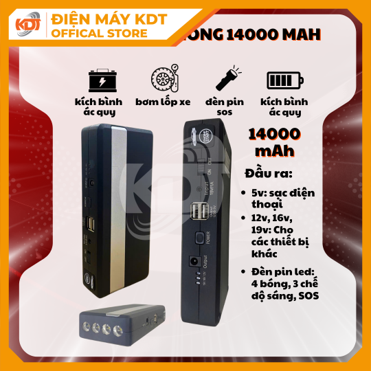 Pin Sạc Đa Năng BULEIK05S-14.000mAh