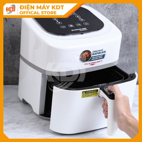 Nồi chiên không dầu Sunhouse SHD4086W 4.5 lít