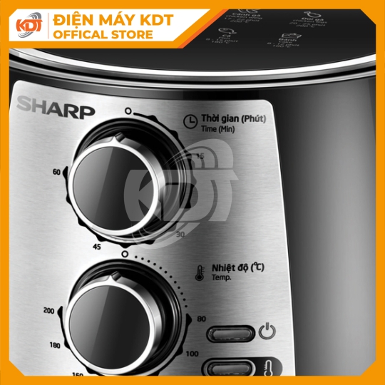 Nồi chiên không dầu Sharp KF-AF42MV-ST 4.2 lít