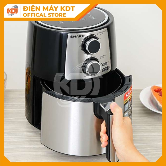 Nồi chiên không dầu Sharp KF-AF42MV-ST 4.2 lít