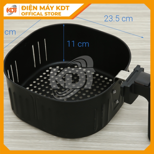 Nồi chiên không dầu Lock&Lock EJF996BLK 5.5 lít