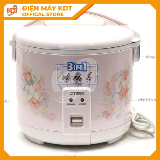 Nồi cơm điện nắp gài Tiger 1.8 lít JNP-1803-NA