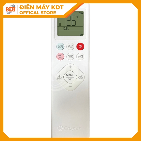Máy lạnh Inverter Casper 1.5 HP QC12IS35
