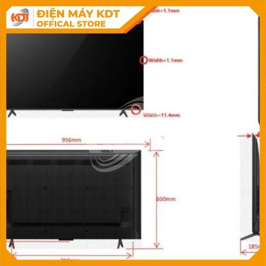Tivi QLED TCL 43 Inch 4K 43C655
