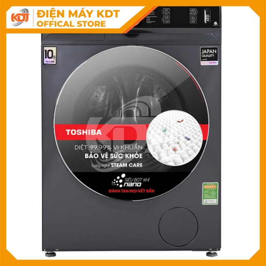 Máy giặt  Inverter Toshiba 10.5 Kg TW-BK115G4V(MG)