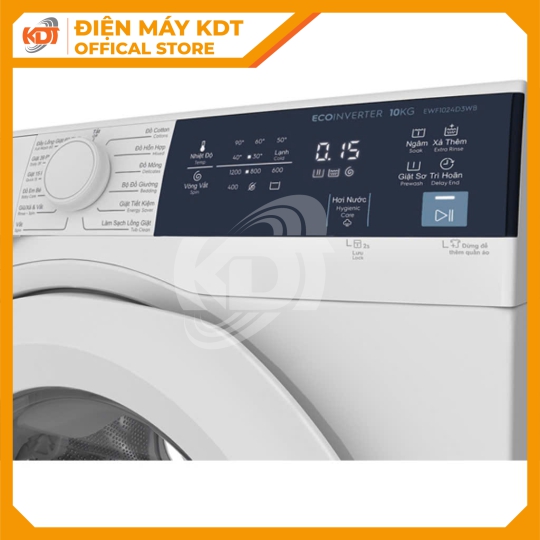 Máy giặt Inverter Electrolux 9 kg EWF9024D3WB
