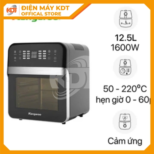 Nồi chiên không dầu Kangaroo KG12AF6A 12.5 lít