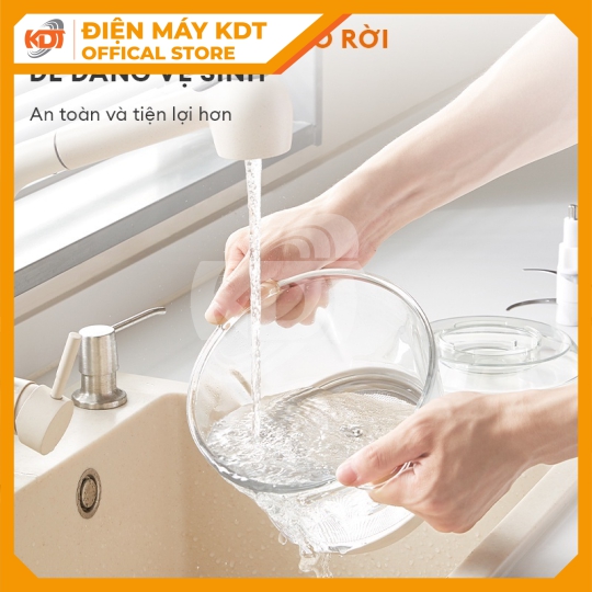 Máy xay thịt Gaabor MG20M-WH02A dung tích 2L xay rau củ sinh tố tỏi ớt đa năng 4 lưỡi dao tô nhựa