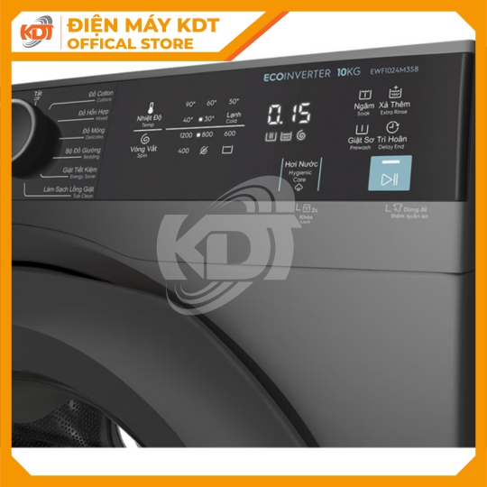 Máy giặt Inverter Electrolux UltimateCare 300 Inverter 10 kg EWF1024M3SB