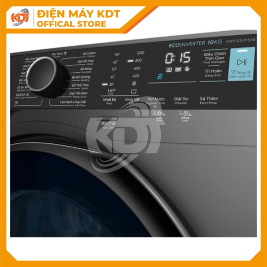 Máy giặt Inverter Electrolux 9 kg EWF9024P5SB