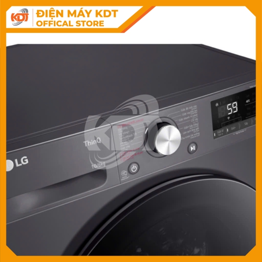 Máy giặt sấy Inverter LG 10/6 kg FV1410D4M1