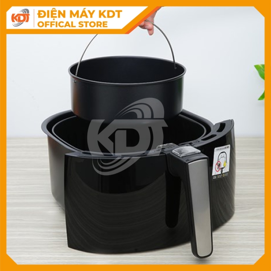 Nồi chiên không dầu Lock&Lock EJF357BLK 5.2 lít