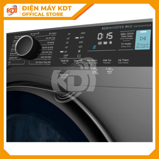 Máy giặt Inverter Electrolux 9 kg EWF9024P5SB