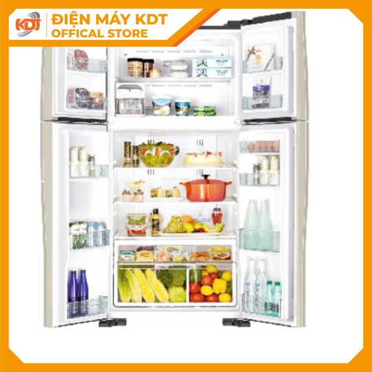 Tủ lạnh Inverter Hitachi 509 lít R-FW650PGV8 GBK