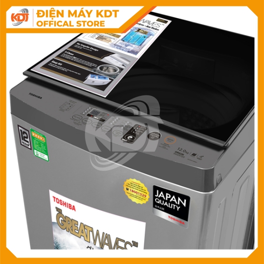 Máy giặt  Inverter  Toshiba 12 kg AW-DUK1300KV(MK)