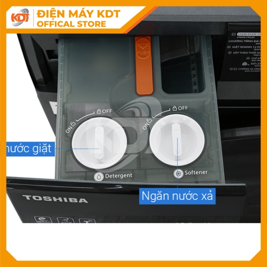 Máy giặt sấy Inverter Toshiba 12.5/8 kg TWD-BM135GF4V(MG)