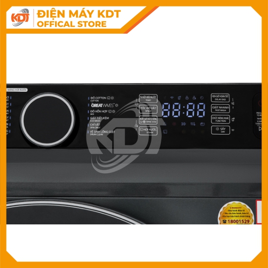 Máy giặt sấy Inverter Toshiba 12.5/8 kg TWD-BM135GF4V(MG)
