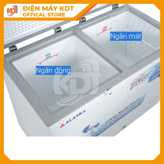 Tủ Đông Inverter Alaska 282 lít BCD 4568CI