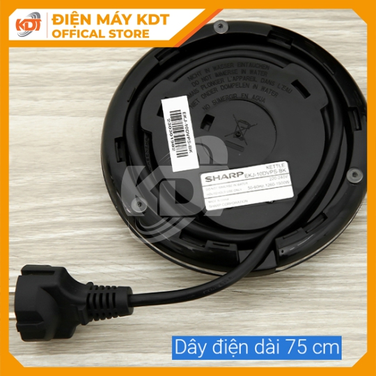 Bình đun siêu tốc Sharp 1 lít EKJ-10DVPS-BK