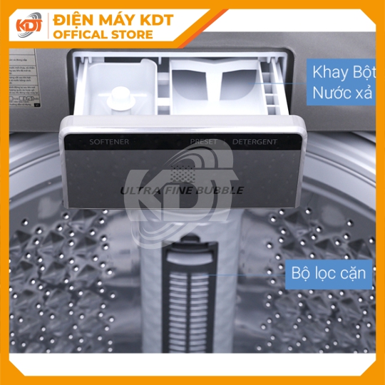 Máy giặt Inverter Toshiba 16 kg AW-DUG1700WV(SS)