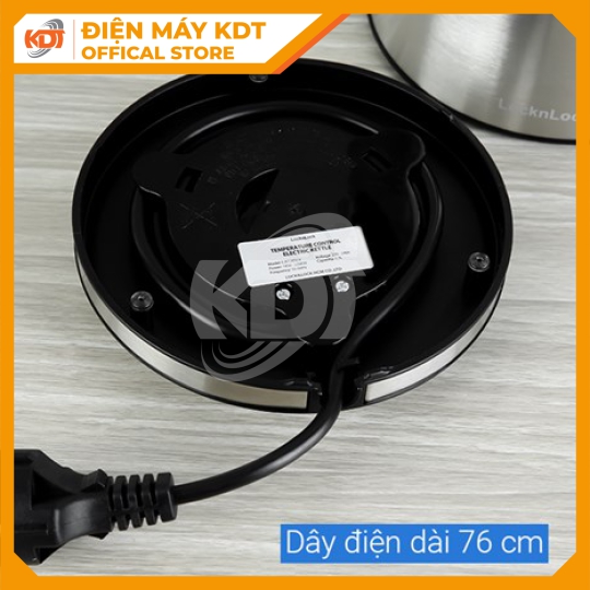 Bình đun siêu tốc Lock&Lock 1.7 lít EJK136SLV