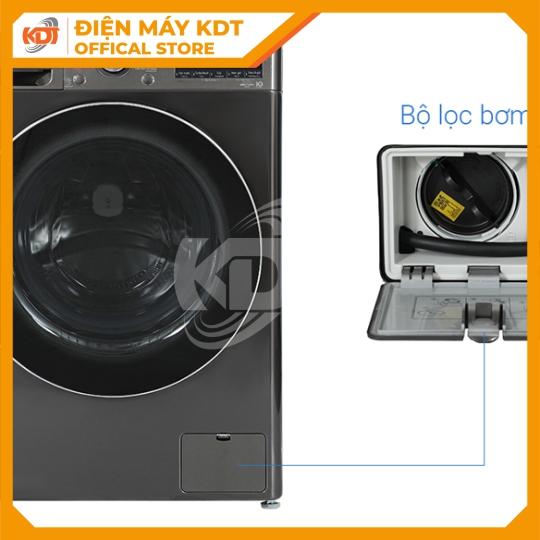 Máy giặt sấy Inverter LG 11/7 kg FV1411H3BA