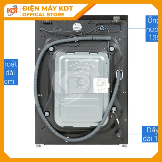 Máy giặt sấy Inverter LG 15/8 kg F2515RTGB