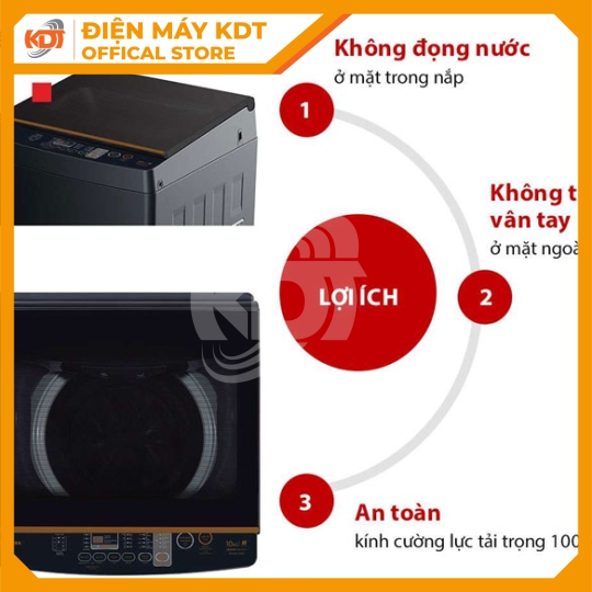 Máy giặt Inverter Toshiba 10 kg AW-DM1100JV(MK)
