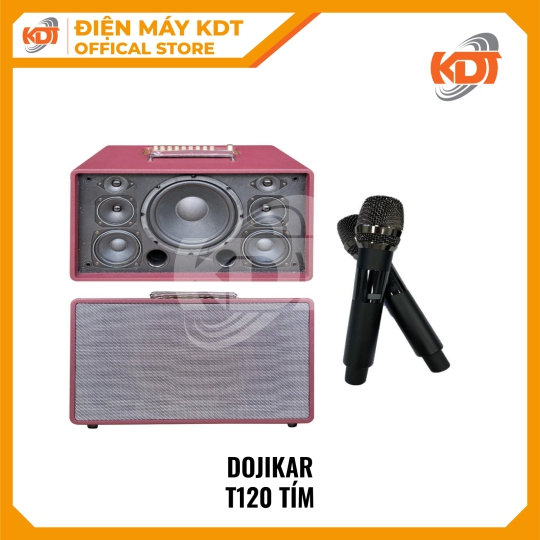 Loa xách tay Dojikar  T-120 (Nâu/ Xanh rêu/ Tím)