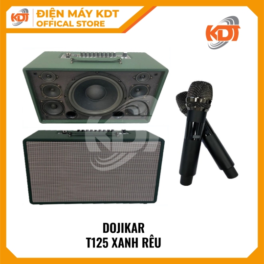 Loa xách tay Dojikar T-125 (Xanh Rêu/ Tím/ Nâu)
