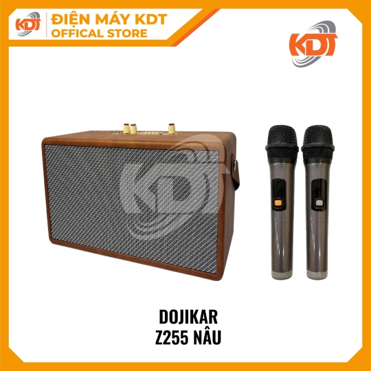 Loa xách tay Dojikar Z-255 (Xanh Rêu/ Nâu)