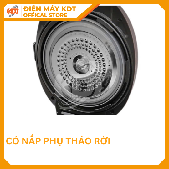 Nồi cơm điện tử áp suất CUCKOO CRP-PWV1008F 1.8L Đen
