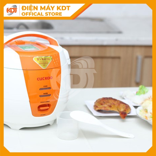 Nồi cơm điện Cuckoo CR-0661/ORVNCV Màu Cam 1.0L