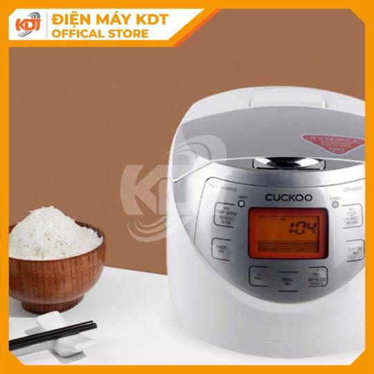 Nồi cơm Điện tử Cuckoo 1.0Lít CR-0631F/WHSIVNCV