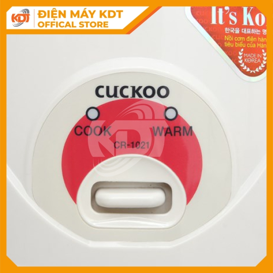 Nồi cơm điện Cuckoo 1.8Lít CR-1021/WHVNCV