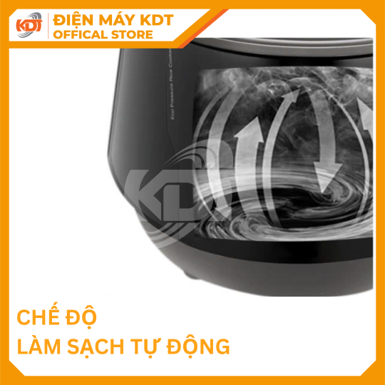 Nồi cơm điện tử áp suất CUCKOO CRP-PWV1008F 1.8L Đen