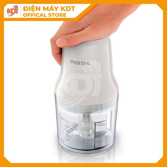 Máy xay thịt mini Philips HR1393 450W 0.5 lít