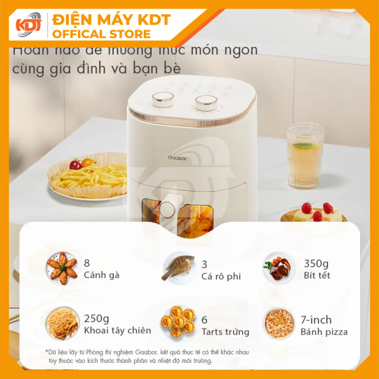 Nồi chiên không dầu Gaabor AF-45M01A/AF-45T01A