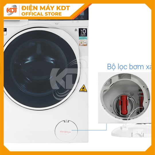 Máy giặt sấy Electrolux 9/6 kg EWW9024P5WB
