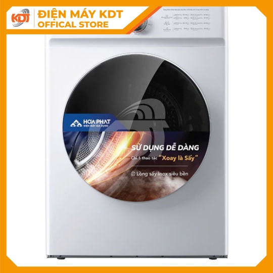 Máy sấy thông hơi Funiki 8 kg HD V680AW