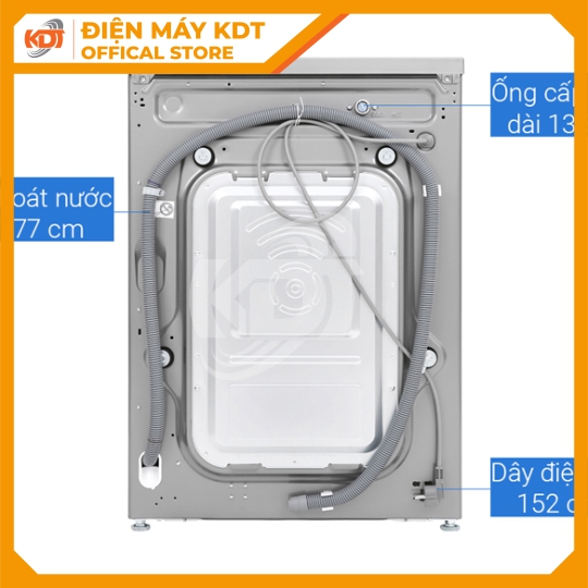 Máy giặt sấy Inverter LG 9/5 kg FV1409G4V