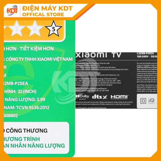 Google Tivi Xiaomi A 32 inch L32M8-P2SEA