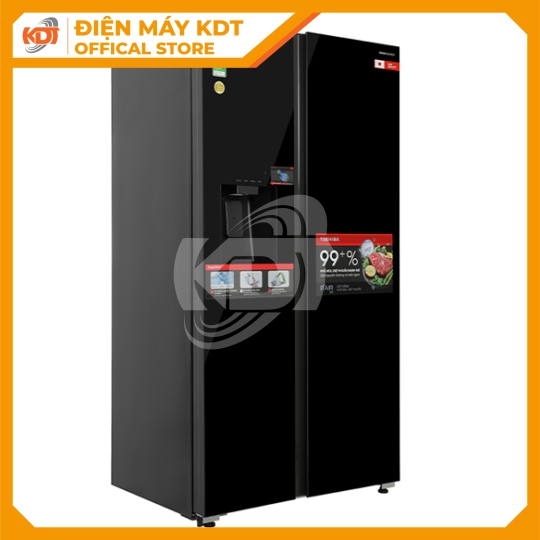 Tủ lạnh Toshiba Inverter 568 lít GR-RS755WIA-PGV(22)-XK