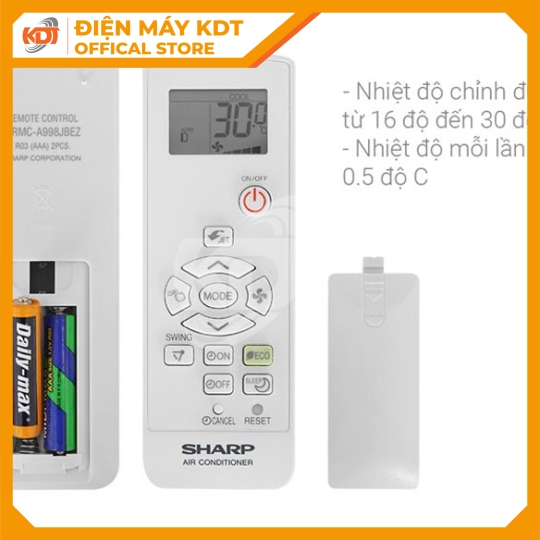 Máy lạnh Inverter Sharp 2 HP AH-X18ZEW