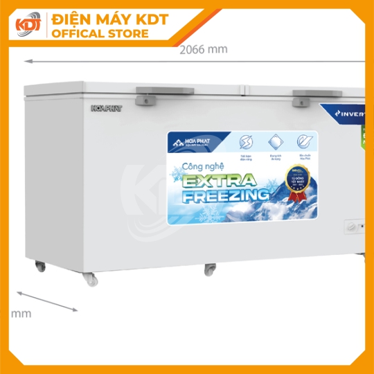 Tủ Đông Hoà Phát Inverter 783 Lít HPF AD8783