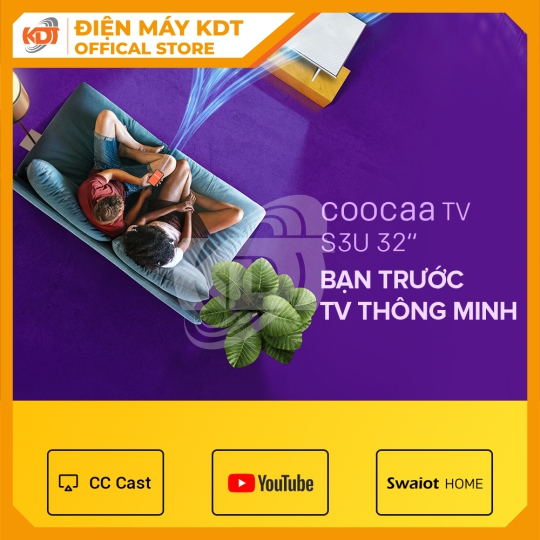Google Tivi Coocaa 32 Inch HD 32S3U