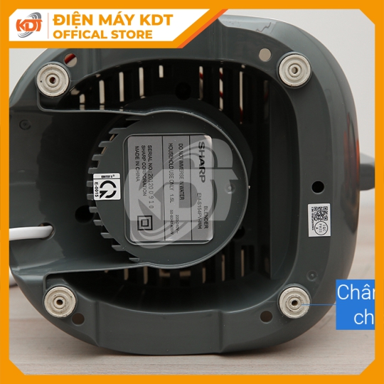 Máy xay sinh tố Sharp EM-S154PV-WH