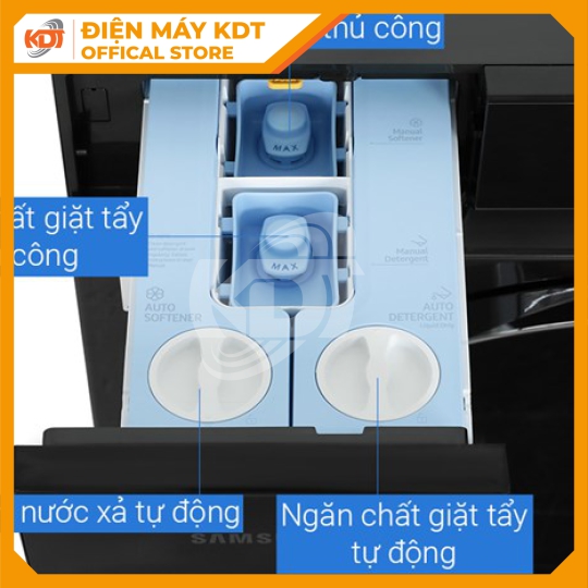Máy giặt sấy Samsung 21/12 Kg WD21B6400KV/SV